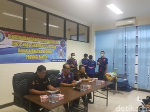 BNN Banten Musnahkan 15 Gram Sabu dari Jaringan Lapas Tangerang