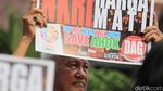 Pendukung Ahok Kembali Sambangi Pengadilan Tinggi DKI