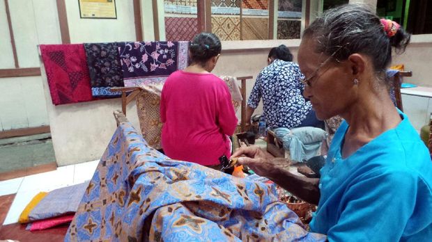Kampung Batik Laweyan di Solo