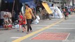 Suasana Pasar Tanah Abang Pasca Penertiban
