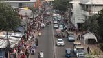 Suasana Pasar Tanah Abang Pasca Penertiban