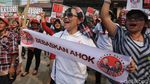 Pendukung Ahok Kembali Sambangi Pengadilan Tinggi DKI