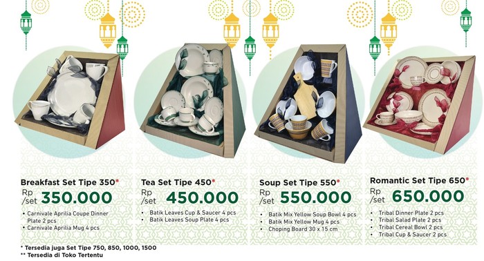 Transmart Carrefour Hadirkan Peralatan Makan Hampers Lebaran