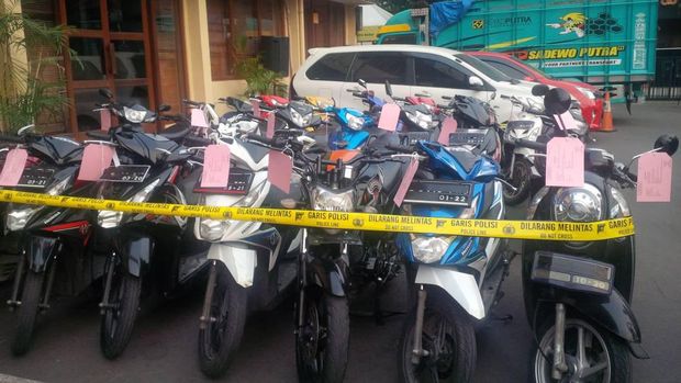 Polres Jakbar Gagalkan Sindikat Motor Bodong dan Pencurian Motor