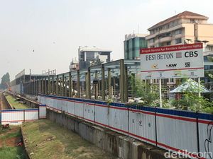 Menengok Kondisi Terkini Stasiun Sudirman Baru untuk Kereta Bandara