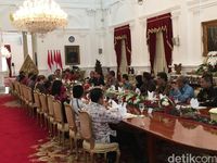Pertemuan Jokowi dengan pertemuan media massa