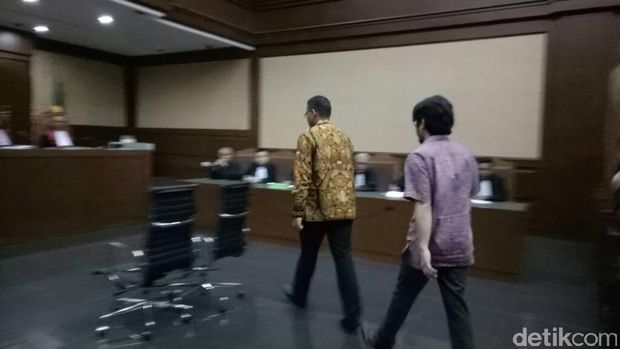 Sidang vonis Hardy Stefanus dan M Adami Okta di Pengadilan Tipikor, Rabu (17/5/2017)