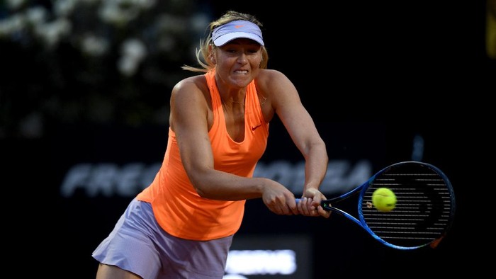 Cedera, Sharapova Mundur di Babak Kedua