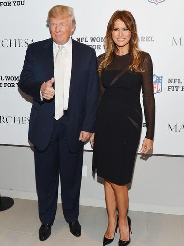 Foto: Adu Gaya Melania Trump vs. Brigitte Trogneux