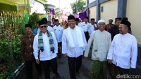 Bakal cagub Jawa Timur Saifullah Yusuf (Gus Ipul) masih menunggu penjelasan dari Anas, soal kabar mundur dari Pilgub Jatim. (Foto: Ardian Fanani/detikcom)