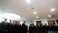 Pelantikan PB MI periode 2017-2021 berlangsung di gedung KONI Pusat, Senayan, Jakarta.