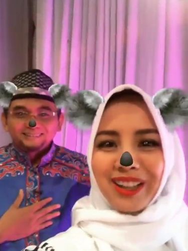 Dari Young Lex Sampai Ustad Subki Coba Filter Baru Instagram