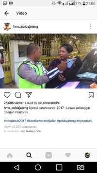 Kocak, Video Viral Polisi Tilang Laki-laki Kemayu di Semarang