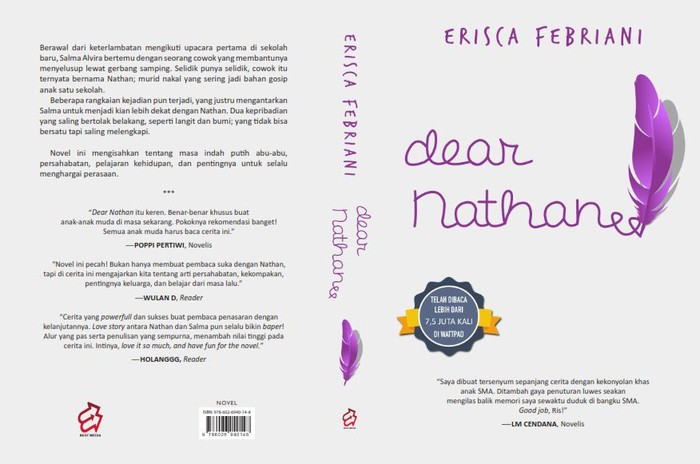 Novel 'Dear Nathan' Novel 'Dear Nathan'