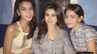 Kebersamaannya dengan Asha dan Rina Diana. Sebelumnya ia bikin heboh dengan videonya bareng Kiki Farel. Foto: Dok. Instagram/dindasyarif