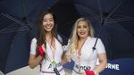Aksi Umbrella Girl dari Berbagai Sirkuit MotoGP