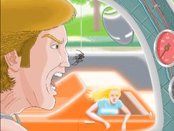 Ilustrasi Super Keren Buah Karya Dewa Microsoft Paint