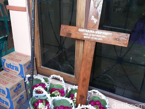 Pelayat Mulai Berdatangan di Rumah Duka Chatarina di Yogya