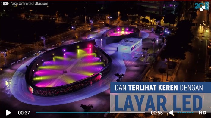 Viral di Internet, Lari di Trek Ini Bisa Balapan dengan Diri Sendiri