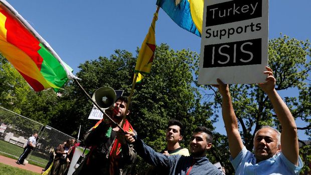 Demonstran anti-Erdogan