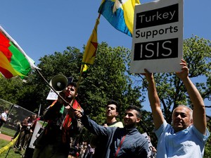 Pengawal Erdogan Terlibat Bentrokan di Washington, AS Mengecam