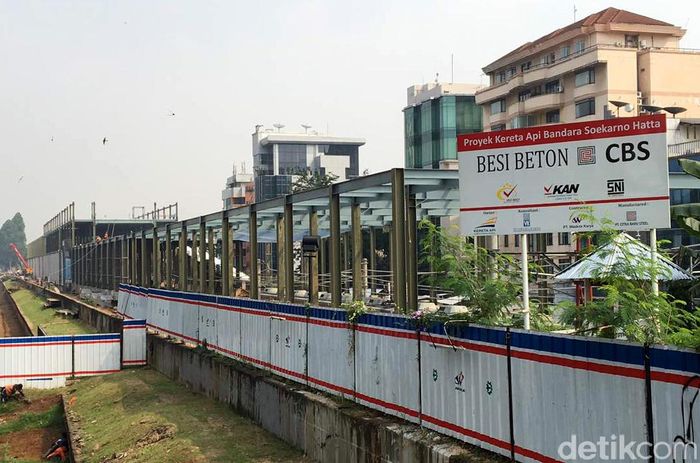 Kondisi Terkini Pembangunan Stasiun Sudirman Baru