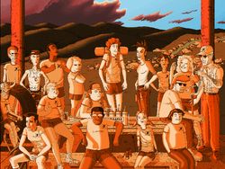 Ilustrasi Super Keren Buah Karya Dewa Microsoft Paint