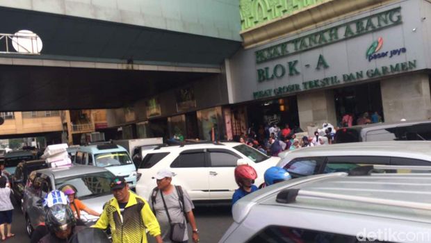 Kemacetan di Tanah Abang