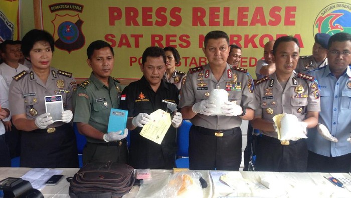 Melawan Saat Ditangkap, 2 Bandar Narkoba Bersenpi di Medan Ditembak