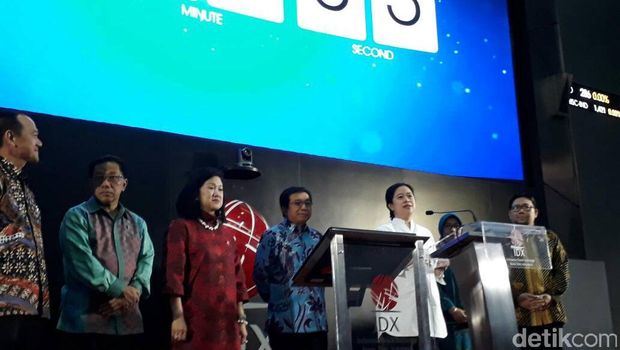 Puan Buka Perdagangan Saham Sambil Luncurkan Program OJK