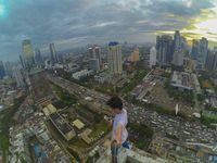 Sebelum Beraksi di Terowongan MRT, Erlangga Suka Selfie Ekstrem