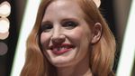 Pesona Jessica Chastain di Cannes