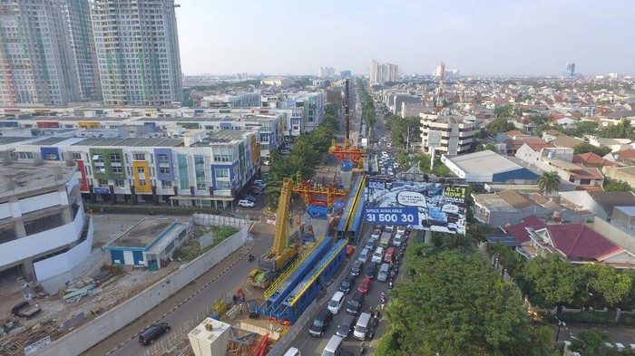 Pembangunan LRT Jakarta Sudah Serap Rp 946 M