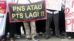 Dosen Perguruan Tinggi Negeri Baru Tuntut Jadi PNS