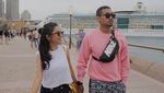 Kemesraan Nadine Waworuntu dengan Kekasihnya Adul
