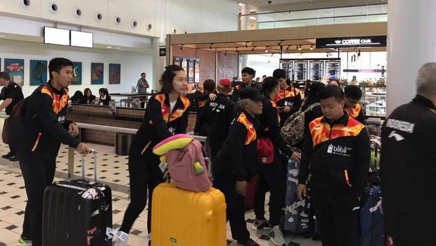 Tiba di Australia, Tim Bulutangkis Indonesia Bersiap Jalani Latihan Perdana