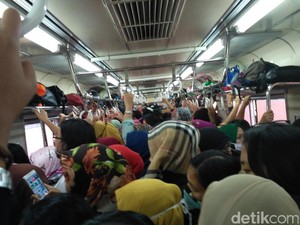 Waspada Begal Payudara Beraksi di Kereta