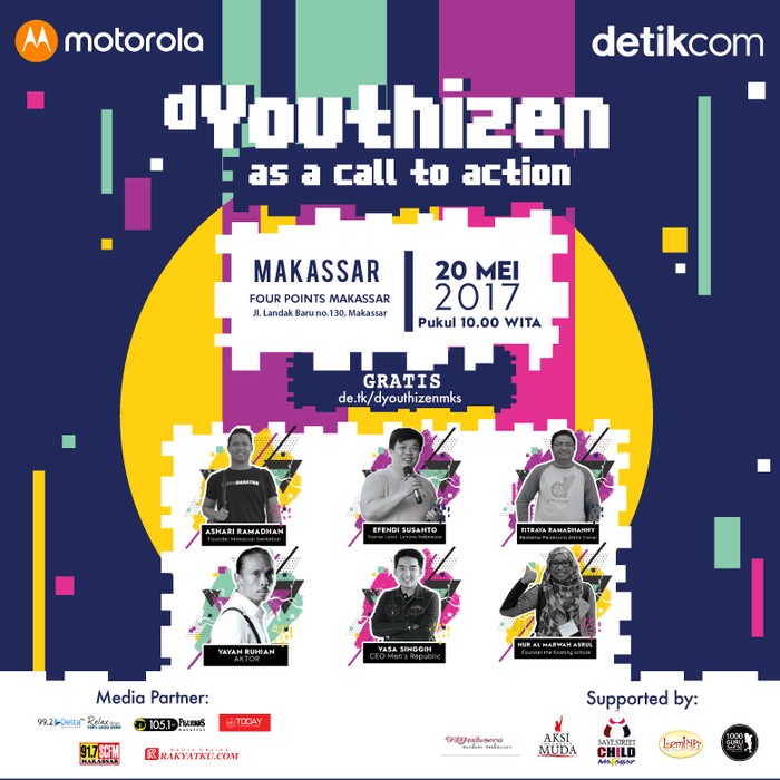 Yuk Sharing Interaktif Tren Gadget di dYouthizen Motorola