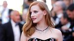 Pesona Jessica Chastain di Cannes