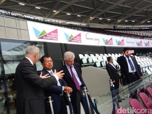 Kunjungi Queen Elizabeth Olympic Park, JK Mau Gelaran Asian Games 2018 Selevel Olimpiade