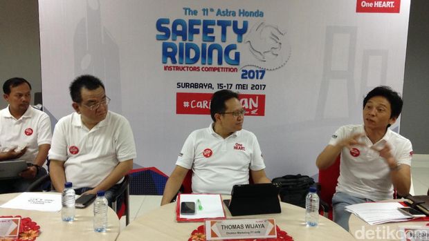 140 Instruktur Honda Ikuti Kompetisi <I>Safety Riding</i>