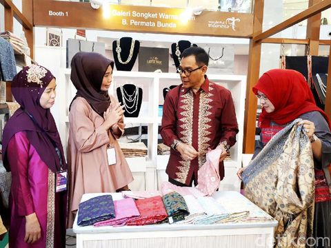 Pameran ini demi menggaet turis Malaysia