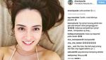 Shandy Aulia Seksi Berbikini di Bali