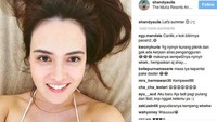 Siapa pun agaknya pasti setuju Shandy Aulia memang masih punya tubuh seksi dan ideal. Foto: Instagram @shandyaulia