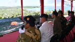 Jokowi Nonton Latihan Perang di Natuna