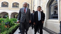 JK didampingi Dubes RI Rizal Sukma. (Tim Media Wapres)