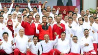 Pelantikan dan pengambilan sumpaj jabatan digelar di Halaman Kemenpora, Jakarta, Jumat (19/05/2017).