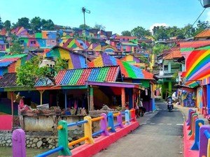 Kampung Pelangi Semarang yang Menarik Perhatian Dunia