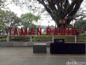 Taman Flexi di Dago Kini Diresmikan Jadi Taman Radio