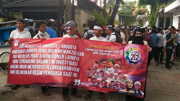 Long March ke Komnas HAM, Alumni 212: Usut Kriminalisasi Ulama